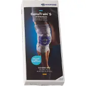 Bauerfeind GenuTrain 8 S, kniesteun, blauw