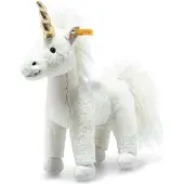 Steiff Soft Cuddly Friends Unicorn Unica wit staand, 27 cm