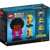 LEGO 40421 Brickheadz Minions Belle Bottom, Kevin en Bob