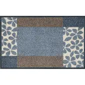Kleen-Tex Deurmat Wash&Dry Florita Grey - 75 x 120cm
