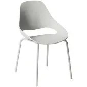 Houe Tuinstoel Falk Outdoor Dining Chair Tube Muted White