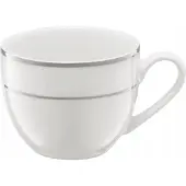Dajar Ambitie Aura Zilver Porseleinen Kopje 90ml voor Espresso