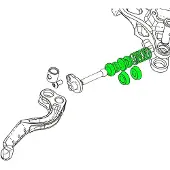 Hope Hbsp259 Complete Lever Piston Race/race Evo/trial Zone Zilver