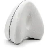FLOKOO Kniekussen voor in Bed - Wit - Orthopedisch Kniekussen - Beenkussen - Zijslaapkussen - Zijslaap Kussen Voor In Bed - Heupklachten