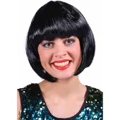 Thetru Dames pruik Roxy Volwassenen Vrouwen Bruin 80's & 90's - Disco Maat One size