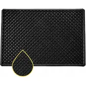 Perfect Home Rubberen Deurmat 35x51 cm - Dik Haan - Antislip