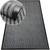 Nestor Grijze Instapmat 80x120 cm - Duurzaam & Antislip