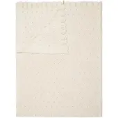 Essenza Plaid Knitted Ajour Antique White-130 x 170 cm