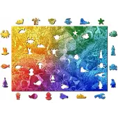 Wooden City Houten Puzzel Tropische Vissen 505 stukjes met figuren