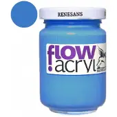 Renesans Flow Acryl Verf 110ml - Hemelsblauw