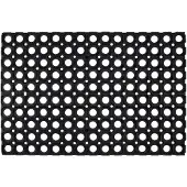 Perfect Home Gevlochten Rubberen Deurmat 50x100cm - Honingraat Patroon