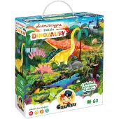 Czuczu Obserwacyjne puzzle Dinozaury 4+ - Observatiepuzzels Dinosaurussen 4+