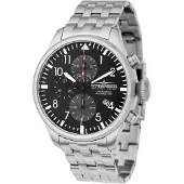 Thunderbirds "HISTORAGE 1956 CHRONO" Fliegeruhr Chronograaf Horloge Quartz 48mm