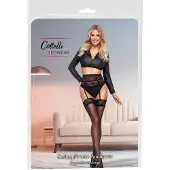 Cottelli Collection Stockings – Stockings – Zwart