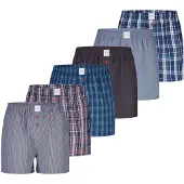 Phil&Co. Boxershorts ' Classics ' gemengde kleuren
