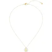 BOSS Gold-tone necklace with Double B monogram pendant
