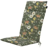 Madison tuintstoelkussen hoge rug julliete - 120x50x4cm set van