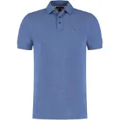 Tommy Hilfiger 1985 Slim Polo Indigo Heather Maat: XL | Poloshirts Outlet | Heren | Blauw