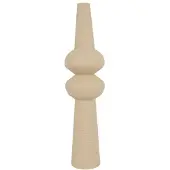 Countryfield Vaas Evie metaal L25B25H102CM crème