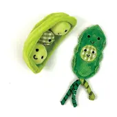 Happy pet tabby patch erwten met catnip - 14 cm en 20 cm