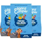 Edgard & Cooper 3x Hondenvoer Droog Zalm Medium 1 Kg
