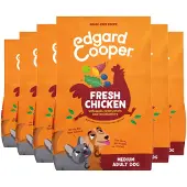 Edgard & Cooper 6x Hondenvoer Droog Kip Medium 1 Kg