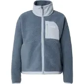 The North Face Fleece jas 'YUMIORI' basaltgrijs / lichtgrijs / wit