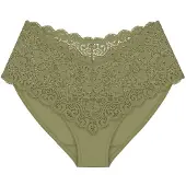 Triumph Slip ' Red Label Amourette ' kaki / olijfgroen