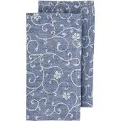 Himla Flora servet sky set van 4