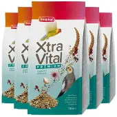 Beaphar 5x Xtravital Grote Parkiet 1 Kg