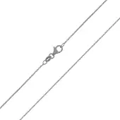 Cavill - 925 Sterling Zilveren Venetiaanse Ketting - 45 cm - Dames - Fijne Karabijnsluiting - Elegant en Tijdloos zilver sieraad