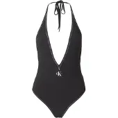 Calvin Klein Swimwear Badpak rood / zwart / wit