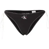 Calvin Klein Underwear Bikinibroek 'CK Monogram' zwart / wit