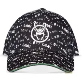 Difuzed Loki - All Over Print Verstelbare pet - Zwart
