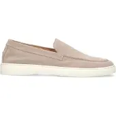 Manfield Beige suède loafers | Maat 43