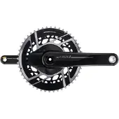 Sram Powermeter Red E1 DUB 48-35 Tanden 2x12V Crankset (zonder doos) Zwart