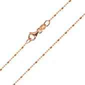 Cavill - Zilveren Ketting 925 Sterling Zilver Rosé Verguld - 45 cm Fijne Minimalistische Damesketting met Karabijnsluiting Elegant Design