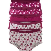 Bonprix Meisjes hipster met katoen (set van 5) maat 152/158