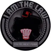 Fanatic 2000 AD Collectable Coin Judge Dredd Mega-City One Limited Edition