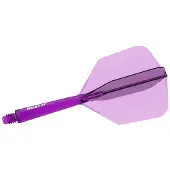 Cuesoul ROST 77 Transparent Purple Big Wing - Dart Flights
