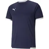 Puma teamLIGA Voetbalshirt Donkerblauw Wit