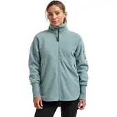 Didriksons Fleece jas 'Ronja' mintgroen