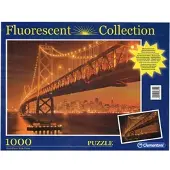 Clementoni Fluorescent Collection Mona Lisa puzzel 1000 stukjes