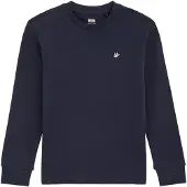 We fashion Sweatshirt navy / wit