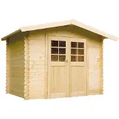 Solid Superia Dresden Tuinhuis - Vuren - Onbehandeld - 248x198x219,5cm