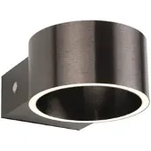 Paul Neuhaus Oplaadbare wandlamp Pure Akku Clipse Donker bruin geborstel