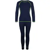 TROLLKIDS - Kid's Merino Baselayer Set - Merino-ondergoed 110, blauw