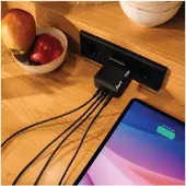 Verbatim 32216 Mini GaN Charger 4 Port 165W (EU/UK/US)