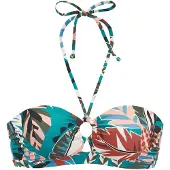Buffalo Bikinitop aqua / rosa / bourgogne / zwart