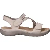 Rieker Sandaal lichtbeige / wit